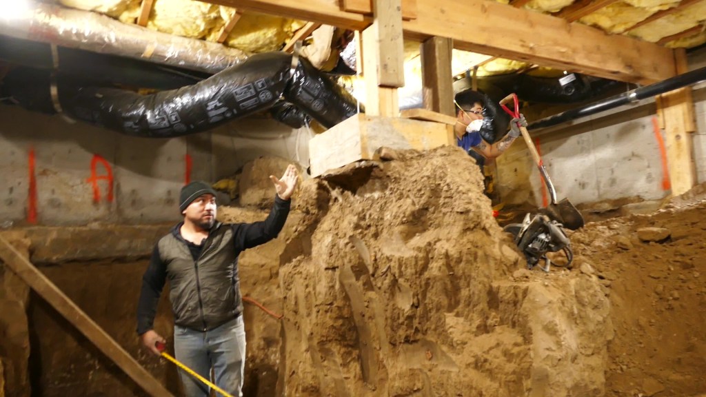 Gold's Concrete explains process of crawl space to basement conversion.